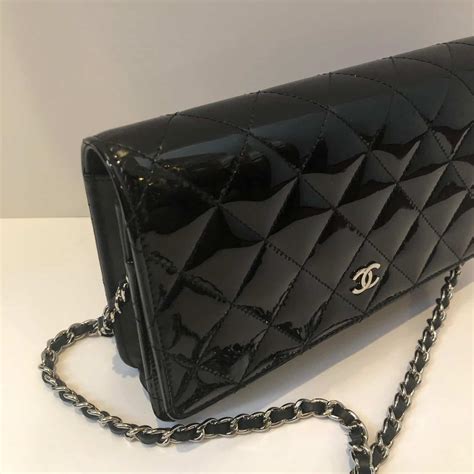 quilted chanel bag with chain|classic Chanel wallet on chain.